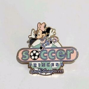 Disney Soccer Princess Pin